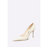 Women's Pointed Stiletto High Heels — Leather Niche Shallow Mouth