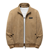 Men's Corduroy Lamb Wool Winter Coat — Plus Velvet Thickened