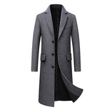 Men Casual Long Coat autumn and winter