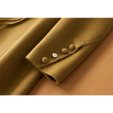 Women cashmere trench coat