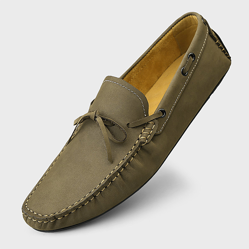 Men's Genuine Leather Moccasin Loafers — Soft Sole | Andik