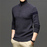 Men's 100% Pure Merino Wool Pullover Sweater — Thick Warm Cashmere