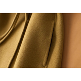 Women cashmere trench coat