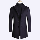 Men woolen coat Autumn And Winter