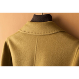 Women cashmere trench coat