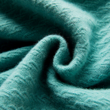 Men's Round Neck Cashmere Sweater — 100% Merino Wool, Twisted Pattern