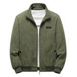 Men's Corduroy Lamb Wool Winter Coat — Plus Velvet Thickened