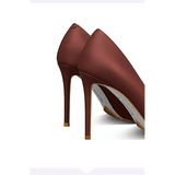 Women's Pointed Stiletto High Heels — Leather Niche Shallow Mouth