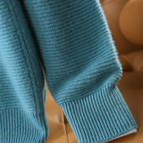 Men's Round Neck Knitted Pullover — Thickened 100% Wool, Business