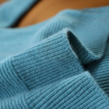 Men's Round Neck Knitted Pullover — Thickened 100% Wool, Business