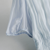 Womens Solid Color Fashionable Silk Dress