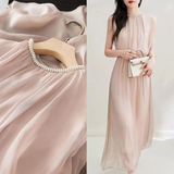 Womens Silk Dress With No Beading