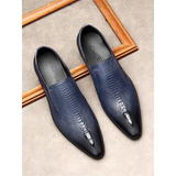 Pointed Toe Leather Shoes Business Suits Men's Shoes Cover Feet