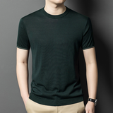 Mens Short-sleeved Crew-neck Top