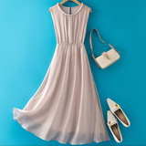 Womens Silk Dress With No Beading