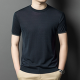 Mens Short-sleeved Crew-neck Top