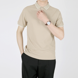 Summer Leisure Casual Lapel Short Sleeve T-shirt