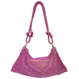 Women's Luxury Diamond Underarm Bag — Rhinestone Embellished Shoulder Bag