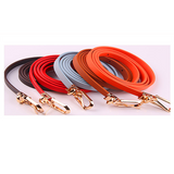 Women belt Thin Belt Ladies Versatile Pin Buckle PU Small Belt