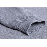 Men Two Piece Shirt Collar Sweater