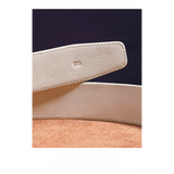 Unisex Ultra-Luxury Crocodile Leather Belt — Men and Women