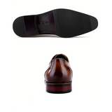 Men's Top-Layer Cowhide Business Suit Leather Shoes