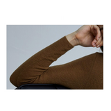 Women dress Wool V-neck Temperament Slim Waist Knit