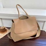 women Retro Fashion Soft Leather Messenger hand Bag Tote