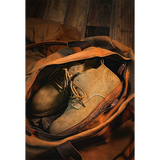 Men shoes thin breathable retro wild British style mid-top tooling boots simple trend men's shoes