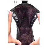 Men shoes boots men's British style winter plus velvet men's shoes Chelsea mid-top high-top leather shoes