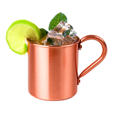 Pure Copper Straight Cup — Handcrafted Traditional Drinkware