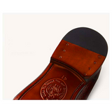 Men shoes Leather shoes business Men formal shoes male dress shoe fashion Leather sole