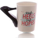 Make-Up Ceramic Mug — Beauty-Themed Coffee Mug Gift