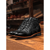 Men's Military-Style Plus Size Work Boots