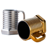 Screw Bolt Novelty Ceramic Mug — Unique Engineer Gift Coffee Mug