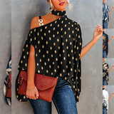 Women Tunic Doll Sleeve Printed  women Shirt tunic