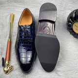 Men shoes men formal shoes men leather shoes color rubbing real leather sole wedding business