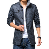 leather jacket men winter warm jackets coats male leather