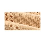 Women long-sleeved pullover women's autumn and winter new solid color all-match cross-neck knitted sweater women