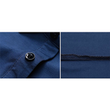Men's Mulberry Silk Polo Shirt — Short Sleeve, Ice Wire Business Casual