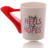 Make-Up Ceramic Mug — Beauty-Themed Coffee Mug Gift