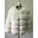 Mink Coats Women Winter Top Fashion FAUX Fur Coat Elegant Thick Warm Outerwear Fake Fur Jacket Chaquetas Mujer