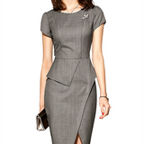 Women Slim Fit Hip Dress