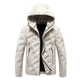 Winter Men's quality style men's down new teen trend short hooded down jacket