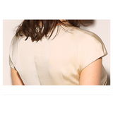 Women dress slim body wrap hip professional workwear OL short sleeve dress