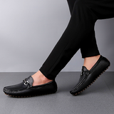 Men Shoes Leather Genuine Men Moccasin Shoes Fashion Leather Loafer Shoes Men Luxury