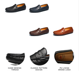 Men shoes Loafers Shoes Men Fashion Shoes Comfy Men's Flats Moccasins Classic Original Leather Men Casual Shoes