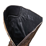 Men shoes new retro Martin boots men's handmade thick bottom cowhide boots British style trend knight boots motorcycle boots men