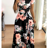 Women dress Flower Print Swing Dress