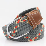 Breathable Canvas Woven Belt — Casual Fabric Waist Belt